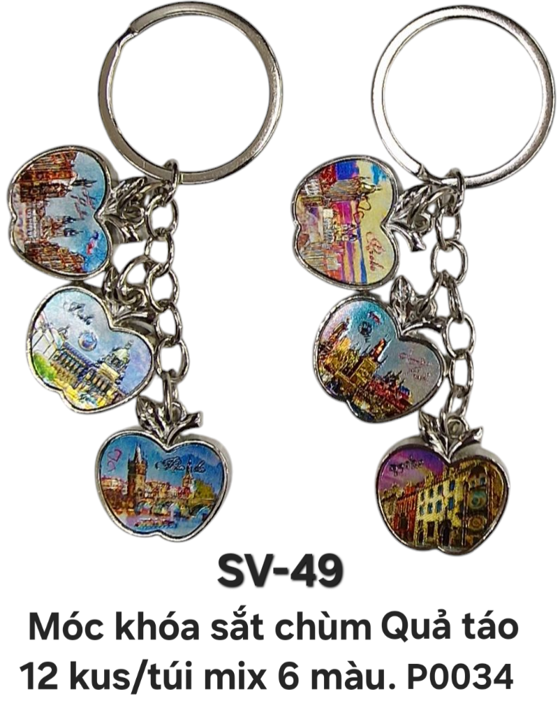 SV-49. Móc khóa quả táo.