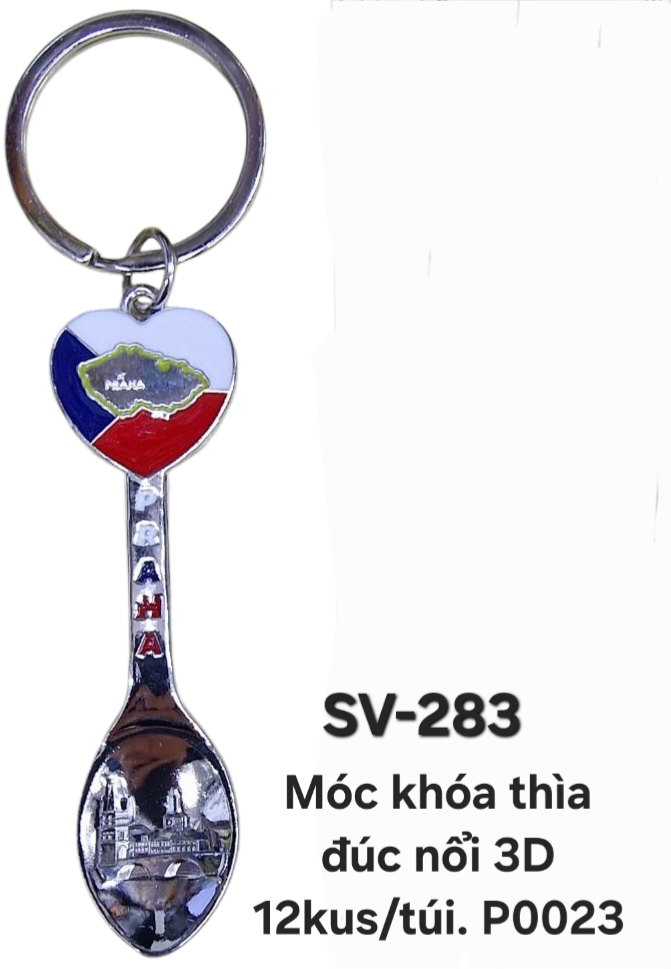 SV-283. Móc khóa thìa nhỏ+mở bia.