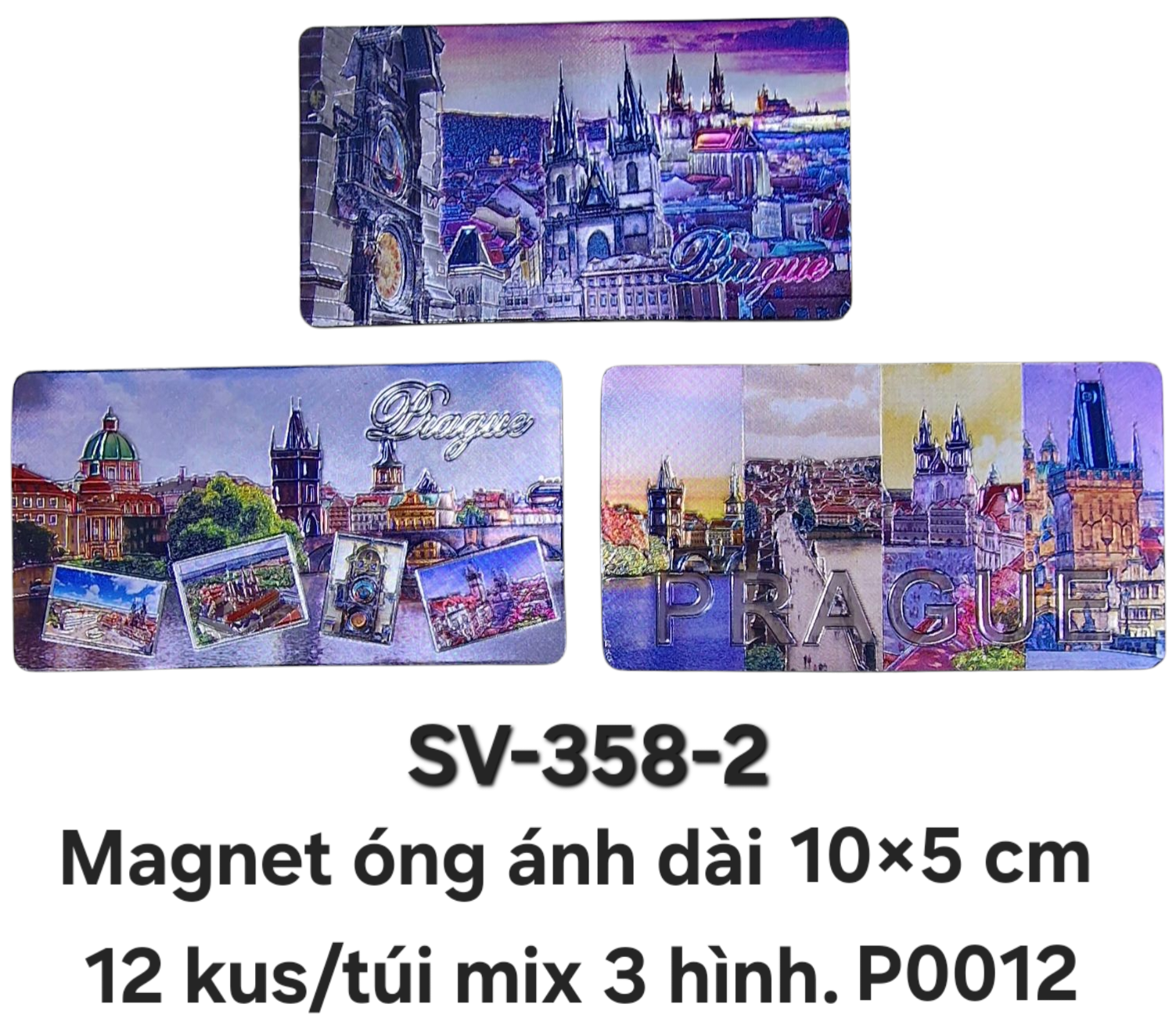 SV-358-2. Magnet mềm óng ánh cỡ lớn dài, phẳng.