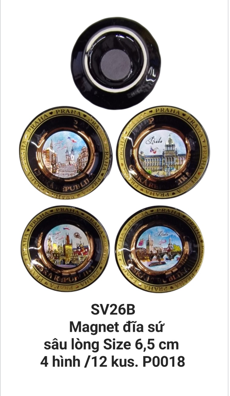 Magnet đĩa sứ tròn sâu lòng SV26-B