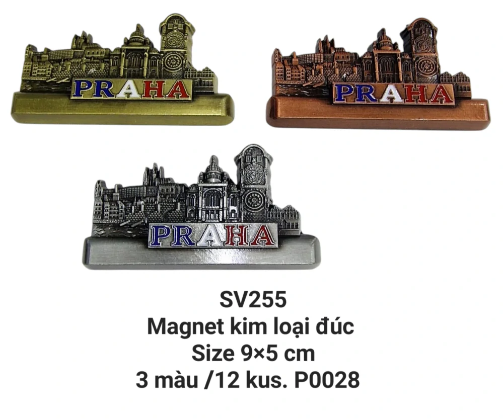 Magnet kim loại đúc nổi SV255