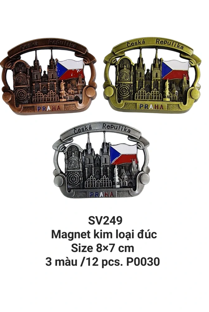 Magnet kim loại đúc nổi SV249