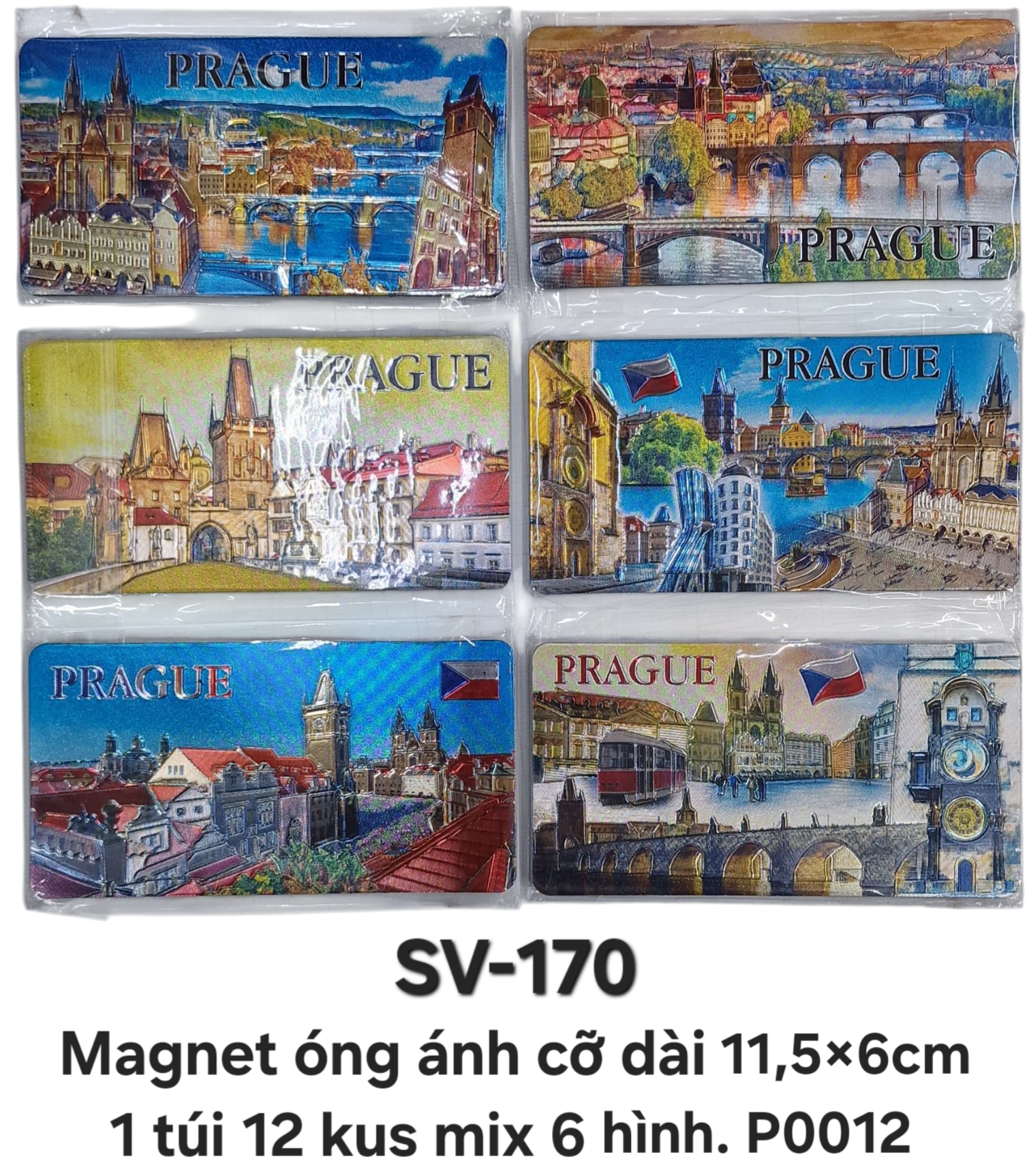 SV-170. Magnet mềm óng ánh chữ nhật cỡ to, dài