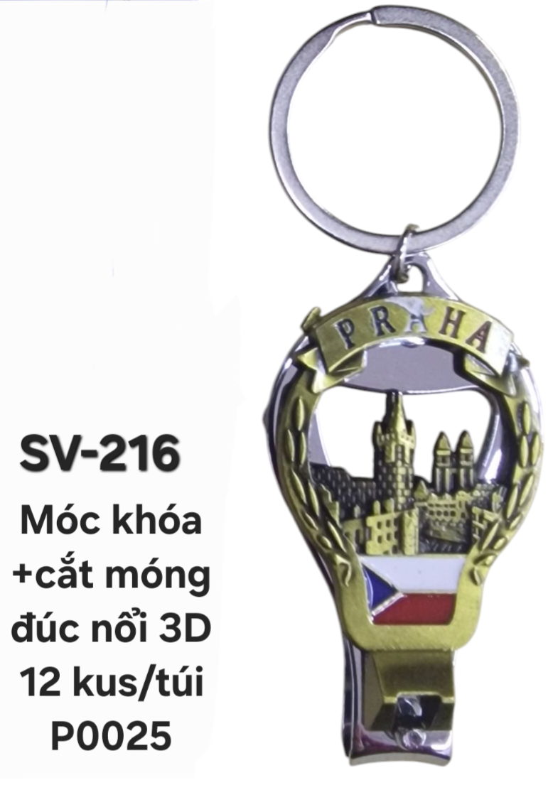 SV-216. Móc khóa-cắt móng-mở bia 