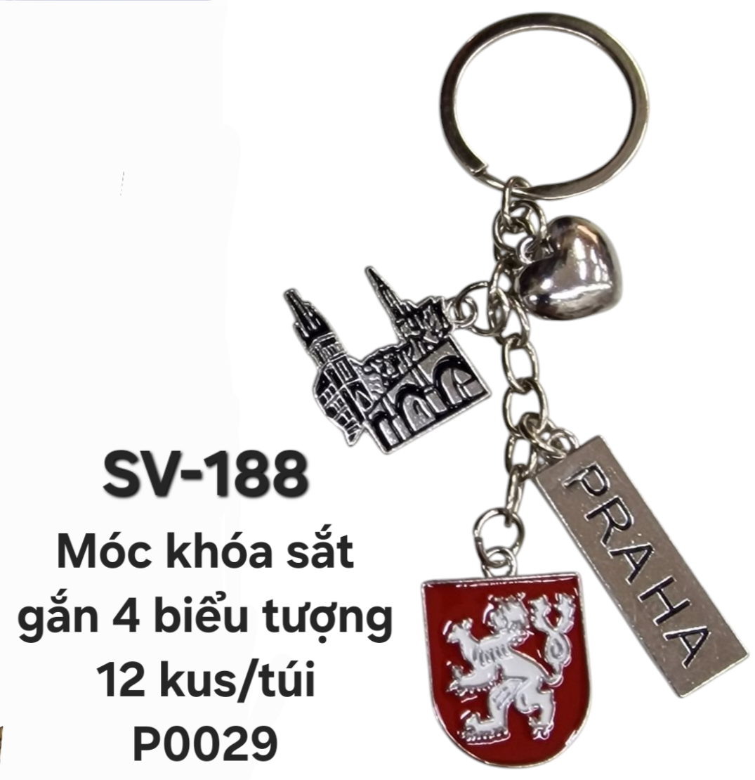 SV-188. Móc khóa Quốc huy Séc