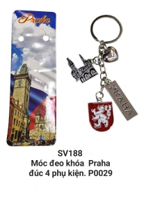 Móc khóa Quốc huy CZ. SV188