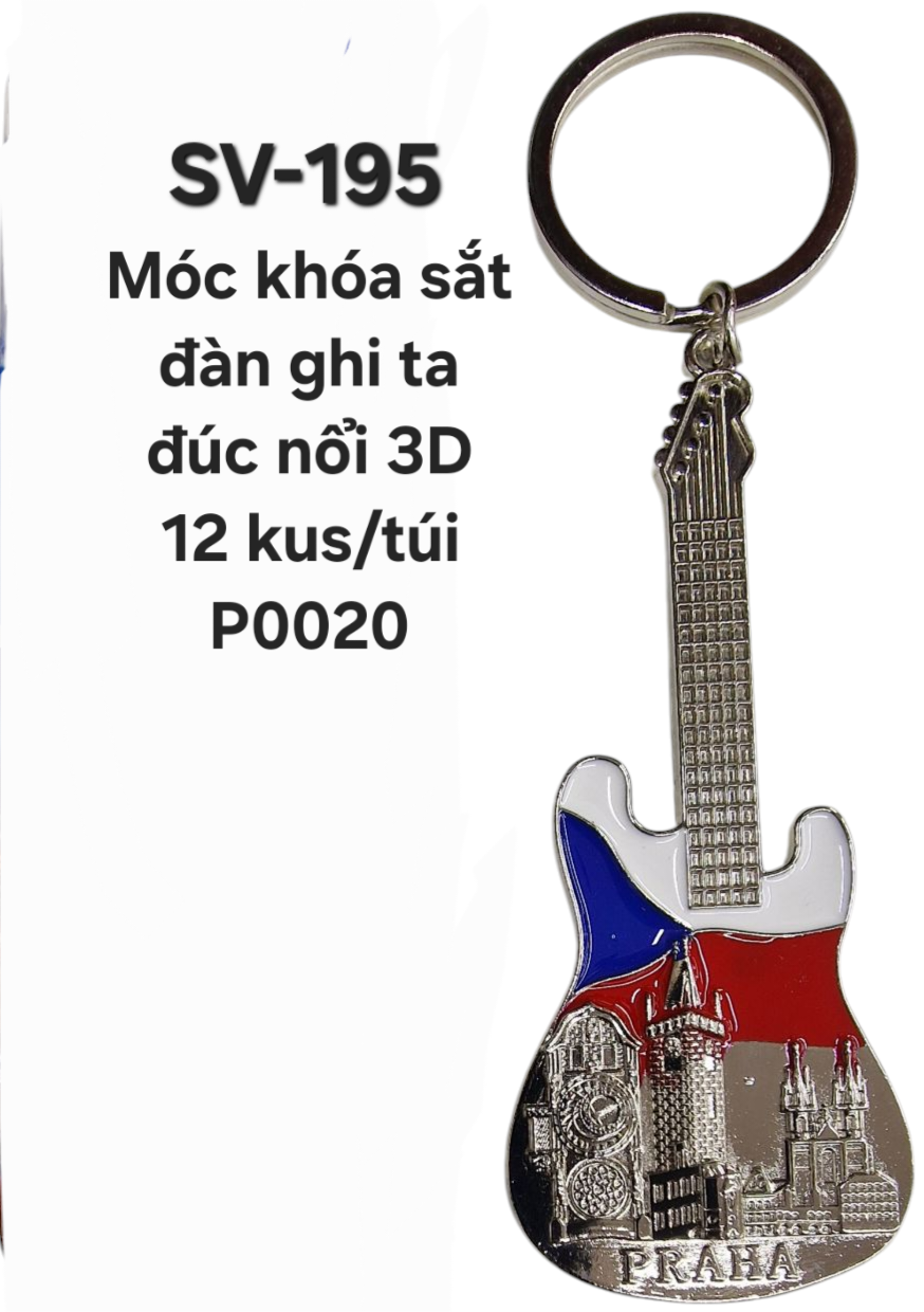 SV-195. Móc khóa đàn Guitar. 