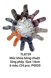 Móc khoá chim lông phẩy. TL8739