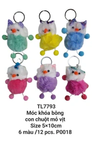 Móc khóa chuột mỏ vịt. TL7793
