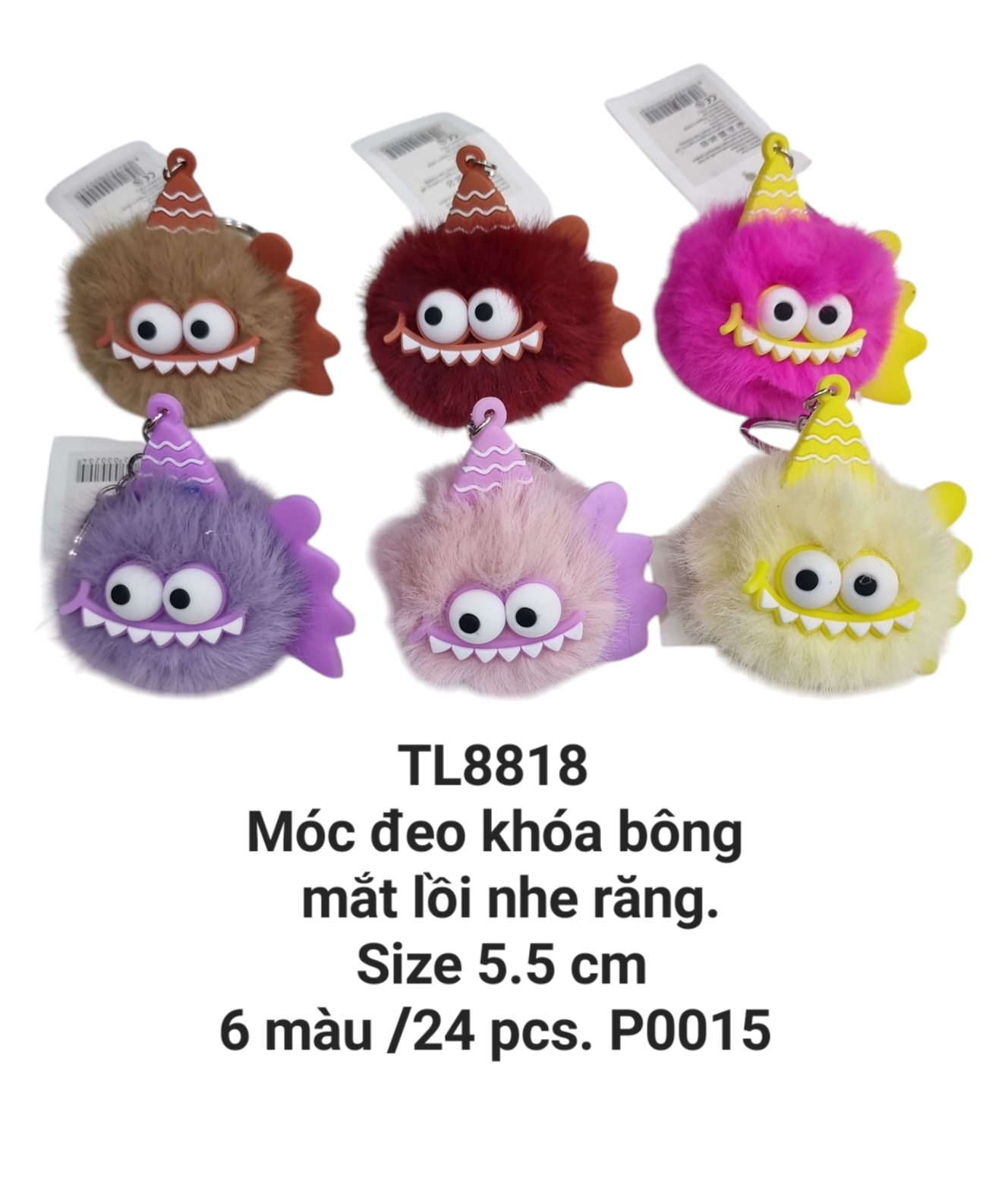 Móc khóa thú nhe răng. TL8818