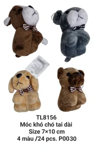 Móc khóa chó tai dài. TL8156