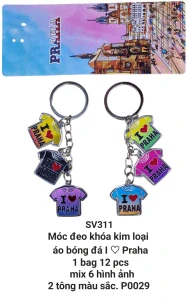 Móc khóa chùm áo cầu thủ. SV311