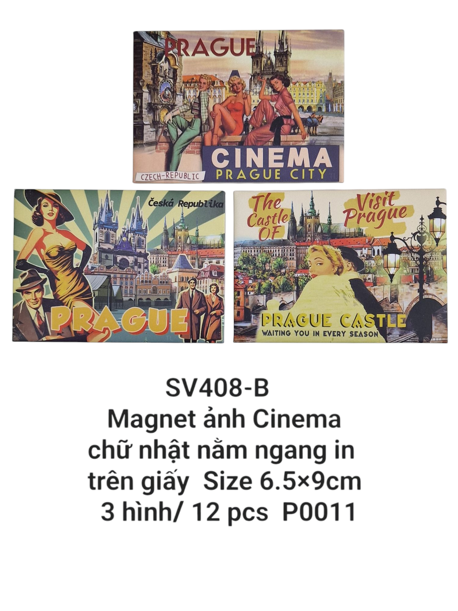 Magnet Cinema ảnh in trên giấy. SV408-B
