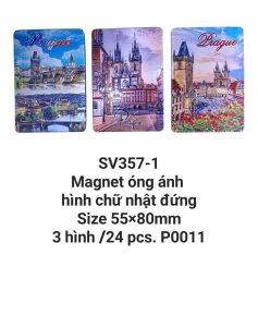Magnet óng ánh hình chữ nhật đứng. SV357-1