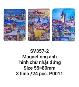 Magnet óng ánh hình chữ nhật đứng. SV357-2