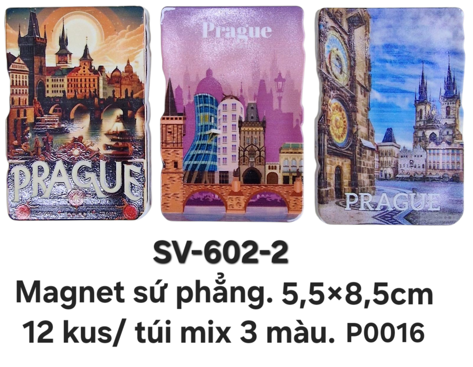 SV-602-2. Magnet sứ chữ nhật in màu cỡ trung