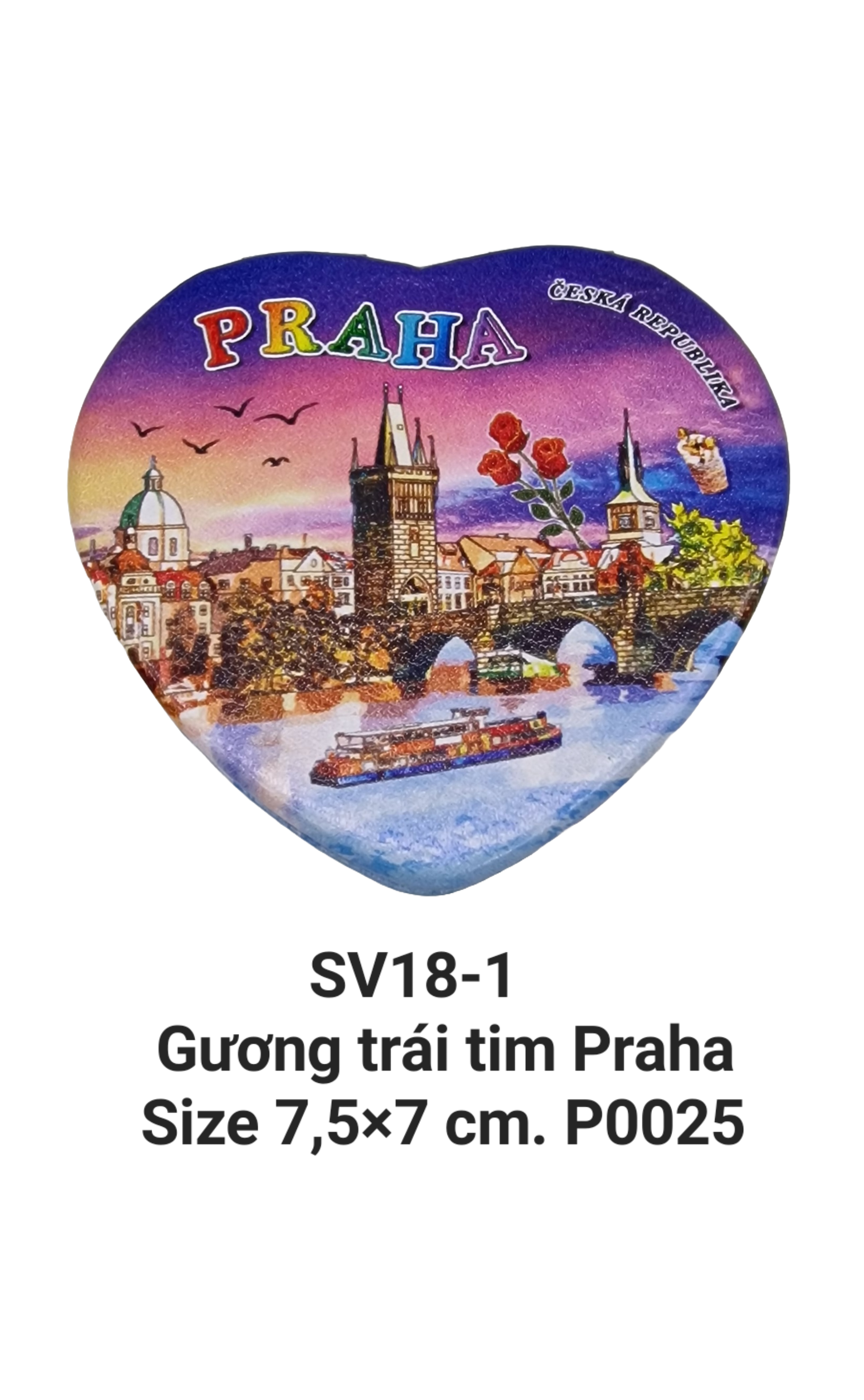 Gương trái tim SV18-1