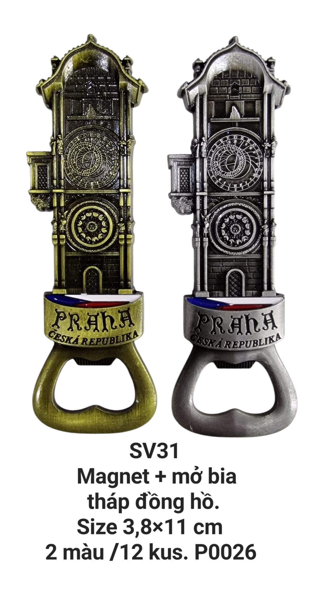 Magnet mở bia tháp đồng hồ SV31