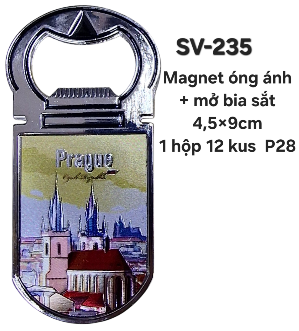 SV-235. Magnet sắt cứng + mở bia 