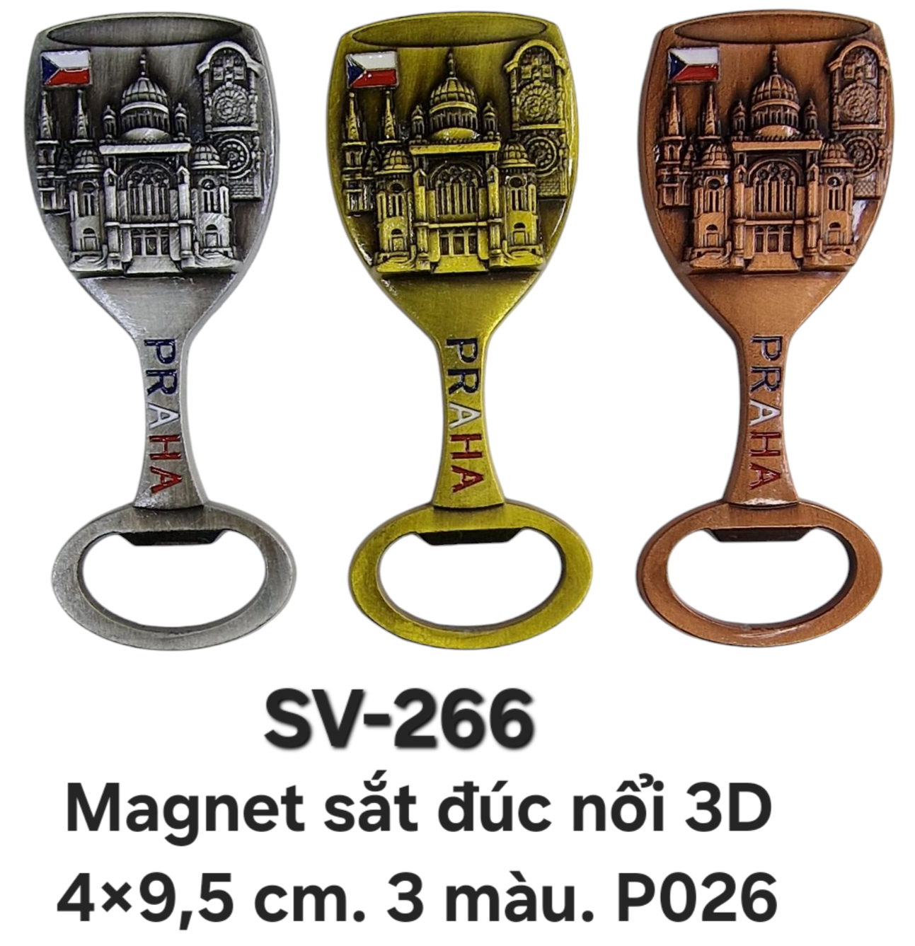 SV-266. Magnet mở bia hình ly 